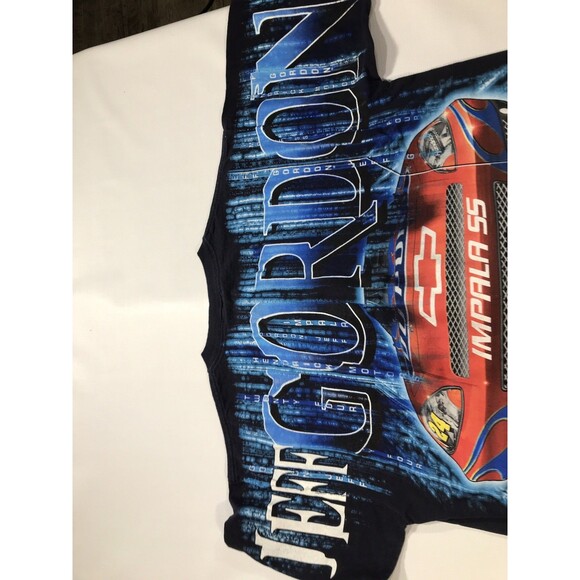 Vintage 2000’s NASCAR Jeff Gordon Chase Authentic Racing T-Shirt Large - Picture 4 of 6